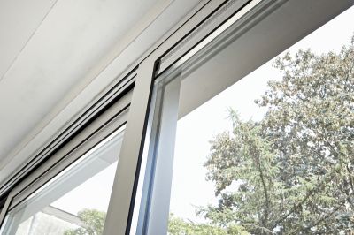 Sliding Window on a Modern Home